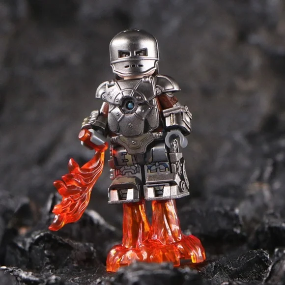 Man Mark Custom Iron Man Minifigures Iron Man Avengers Tony Stark